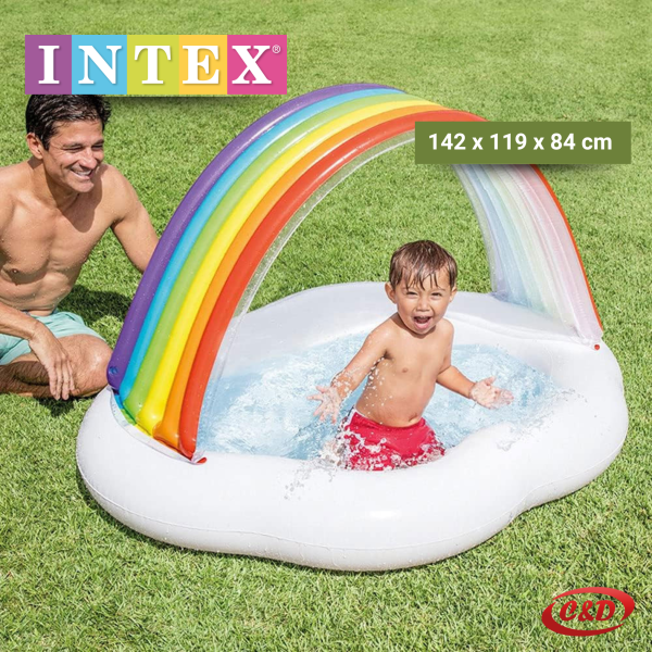 INTEX Bazen 142 x 119 x 84 cm