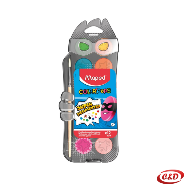 Vodene bojice Maped 12/1