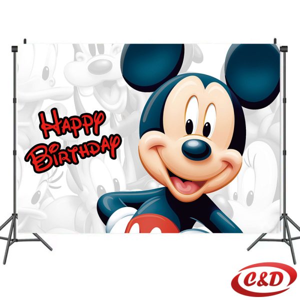 Party baner Mickey Mouse