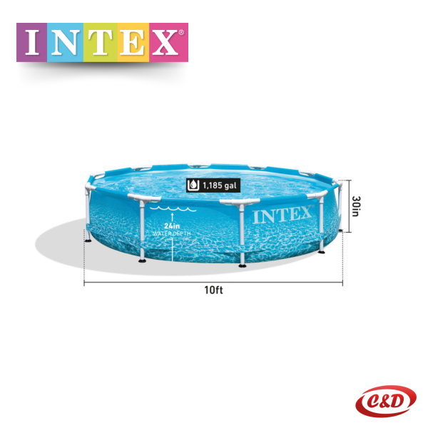 INTEX Bazen; Metalna konstrukcija; 305 x 76 cm + PUMPA - Slika 3