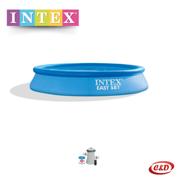 INTEX Bazen; Easy Set; 305 x 61 cm + PUMPA - Slika 2