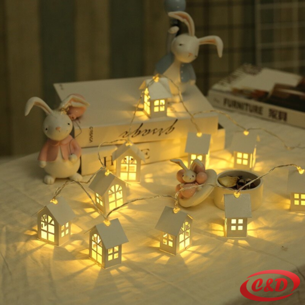 Lampice LED; KUĆICE; 2 m - Slika 2