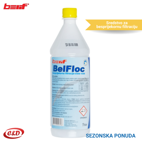 BelFloc sredstvo za besprijekornu filtraciju-čista voda; 1l; Belif - Slika 3
