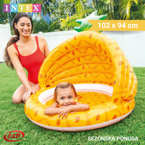 INTEX Bazen; 102 x 94 cm - Slika 4