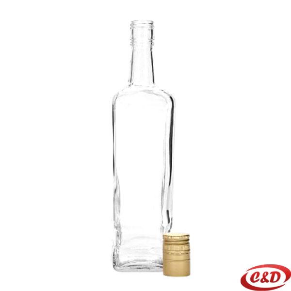 Staklena boca Whiskey 700 ml + čep