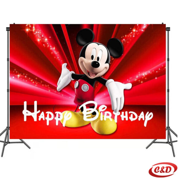 Party baner Mickey Mouse