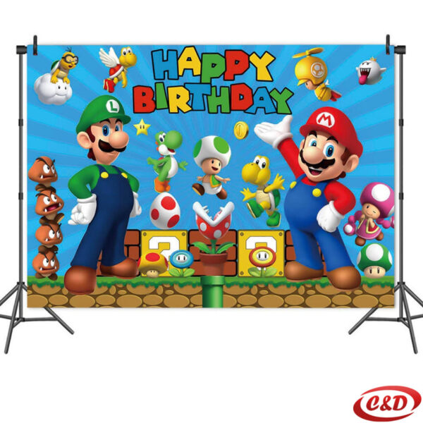 Party baner Super Mario