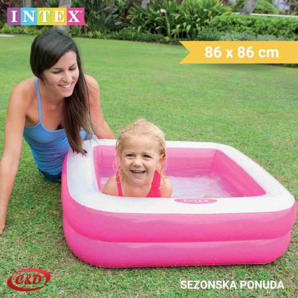 INTEX Bazen; 86 x 86 x 25 cm - Slika 6