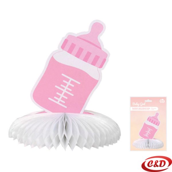 Papirna dekoracija baby flašica