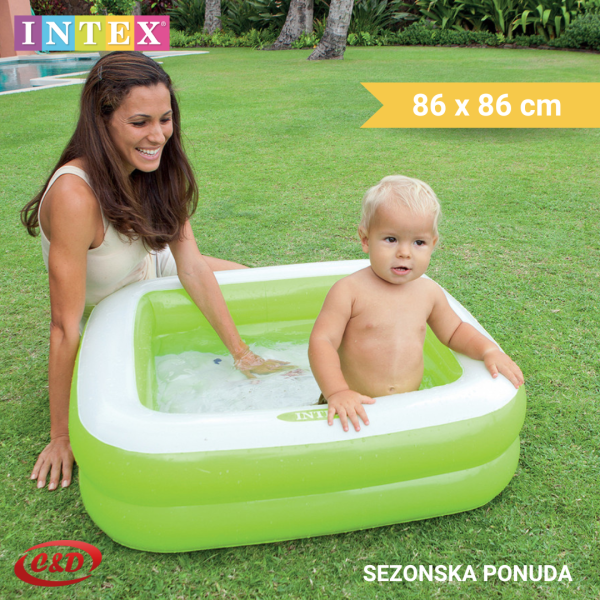 INTEX Bazen; 86 x 86 x 25 cm - Slika 7