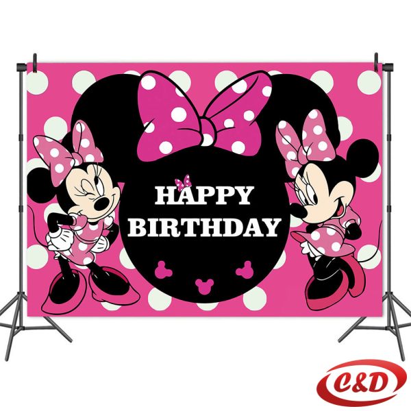 Party baner Minnie Mouse