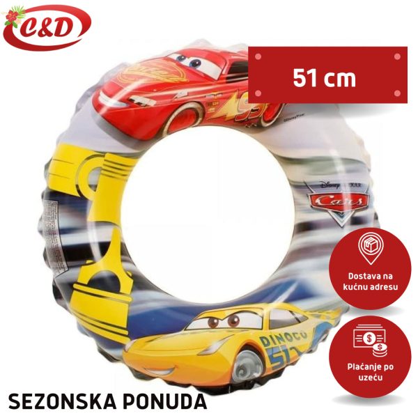 INTEX Šlauf Cars Ø51 cm