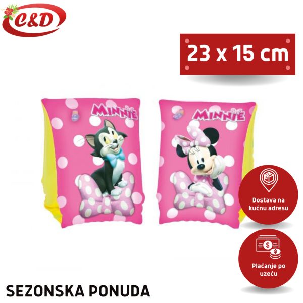 BESTWAY Mišići Minnie Mouse 23 x 15 cm