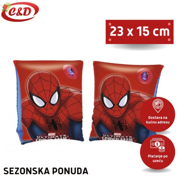 BESTWAY Mišići Spiderman 23 x 15 cm