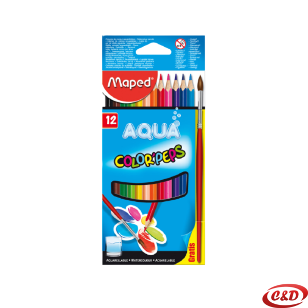 Vodene bojice Maped Aqua 12/1
