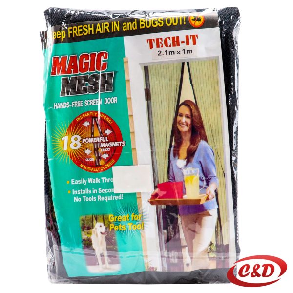 Mreža protiv insekata sa magnetom 210 x 100 cm