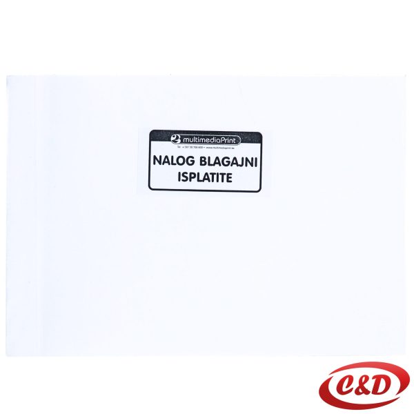 Nalog blagajni isplatite