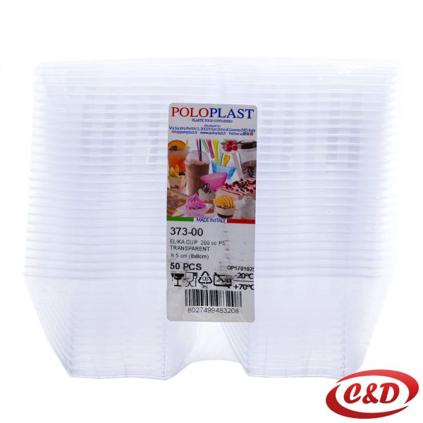 PVC posudice 200 ml 50/1