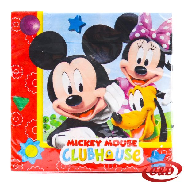 Party salvete Mickey Mouse 20/1