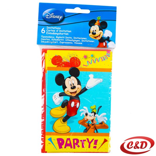 Pozivnice; Mickey Mouse