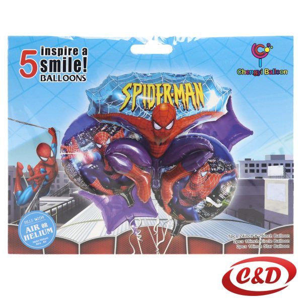 Balon set; Spiderman
