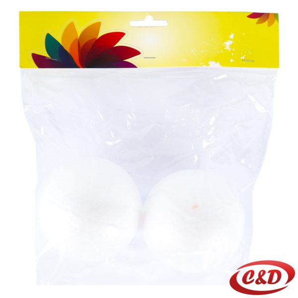 Kugla od stiropora 2/1 8 cm