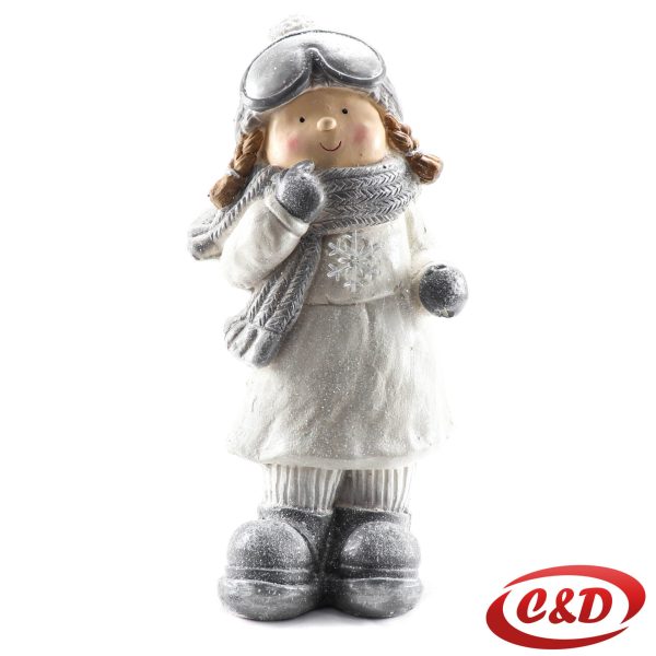 Novogodišnja keramička figura