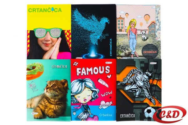 Bilježnica A4, meki uvez, 52 L - Slika 60