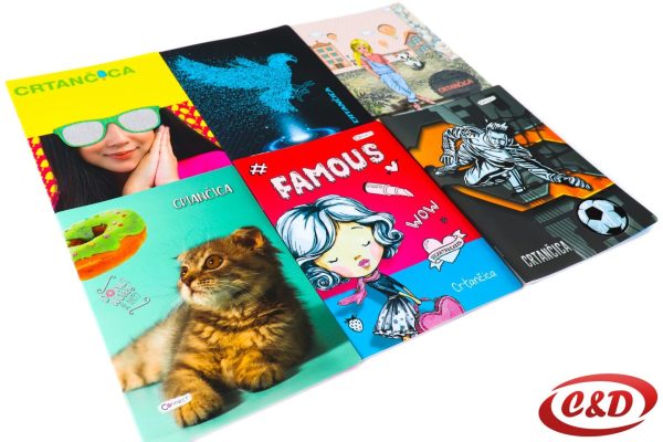 Bilježnica A4, meki uvez, 52 L - Slika 61