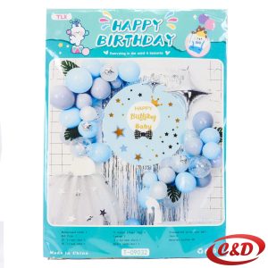 Balon set; Happy Birthday Baby