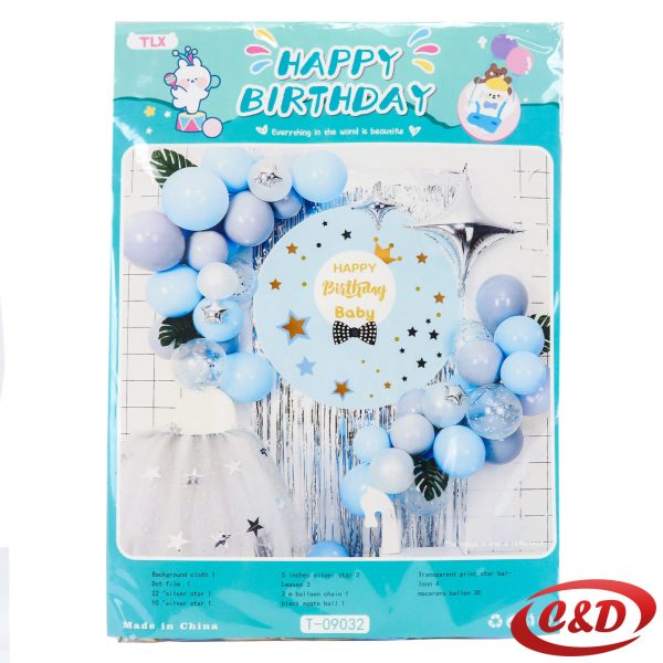 Balon set; Happy Birthday Baby