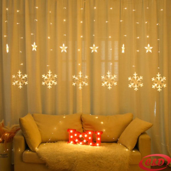 Lampice ledenice LED Pahulje - Slika 2