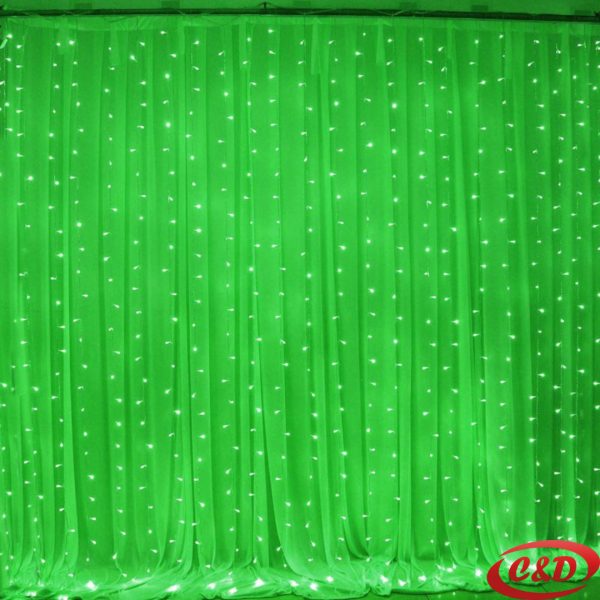 Lampice LED ledenice/zavijesa 3 x 1,5 m