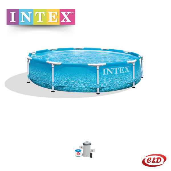 INTEX Bazen; Metalna konstrukcija; 305 x 76 cm + PUMPA - Slika 2