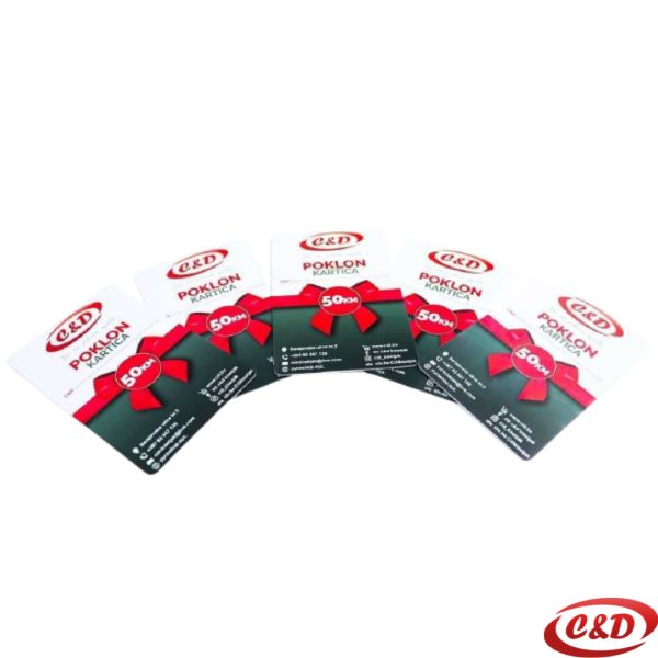 C&D poklon kartica