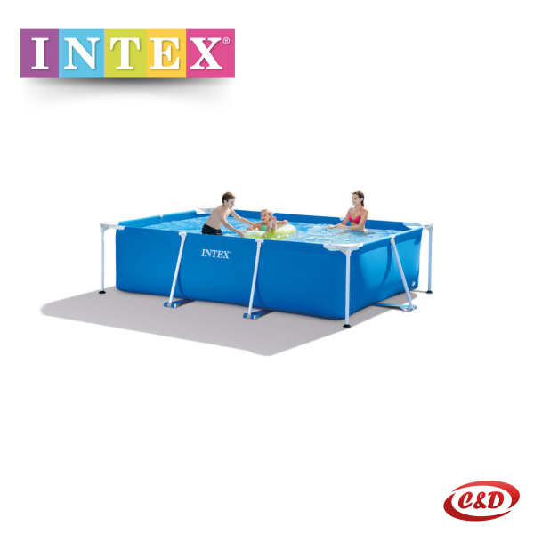 INTEX Bazen; Metalna konstrukcija; 220 x 150 x 60 cm - Slika 7