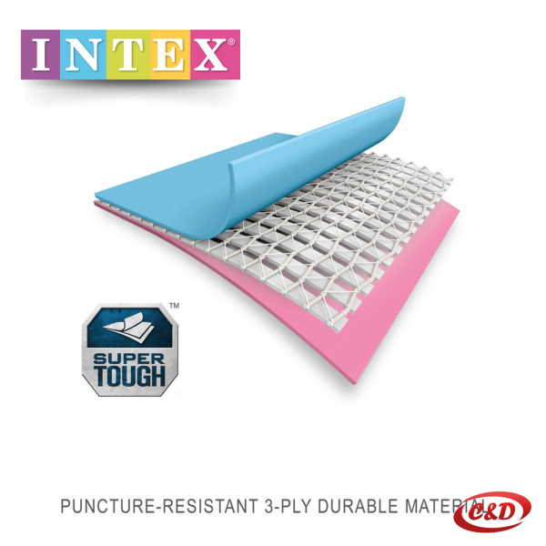 INTEX Bazen; Metalna konstrukcija; 220 x 150 x 60 cm - Slika 6