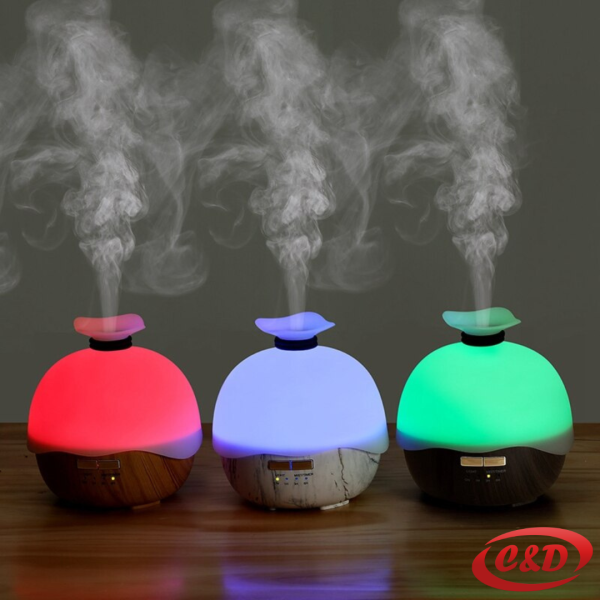 Aromatherapy ovlaživač zraka i LED višebojna lampa - Slika 2