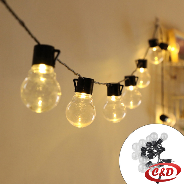 Lampice LED kugle 5 m - Slika 3