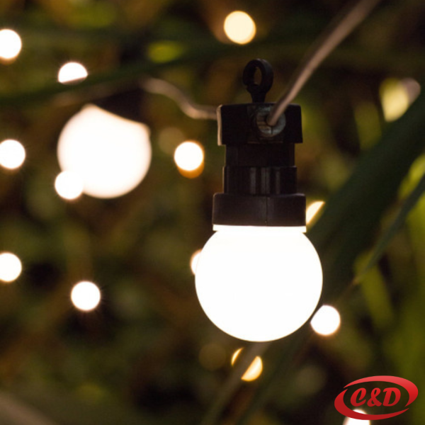 Lampice LED kugle 5 m - Slika 3