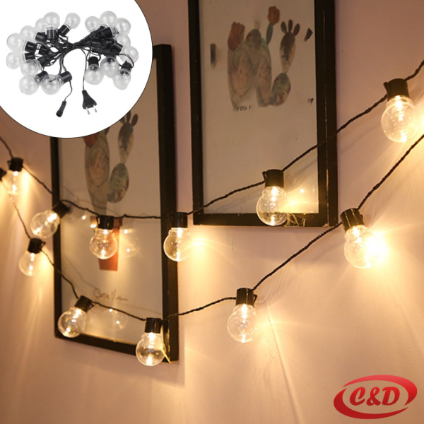 Lampice LED kugle 5 m - Slika 2