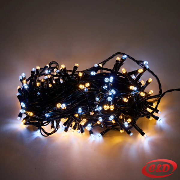 Lampice MRAVI LED FLASH 20 m - Slika 2