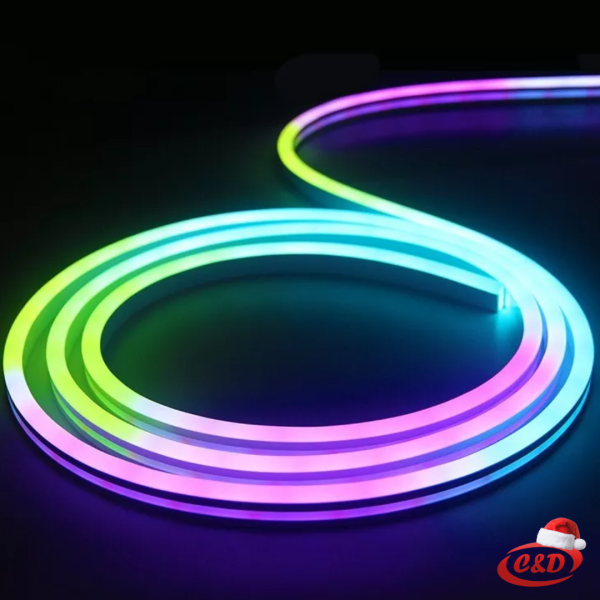 Neon flex traka; RGB; 5 m - Slika 3