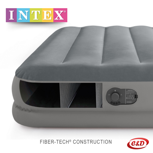 INTEX Zračni madrac; Dura-Beam Standard Prestige s ugrađenom USB električnom pumpom - Slika 12