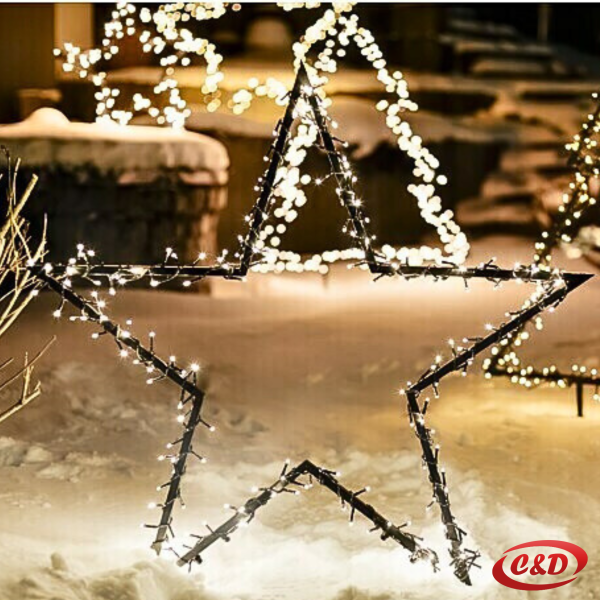 Svjetleća Zvijezda; LED; 130 cm - Slika 2