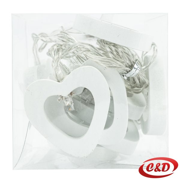Lampice LED Srce na baterije 2 m - Slika 4