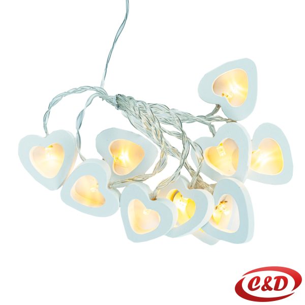 Lampice LED Srce na baterije 2 m - Slika 2