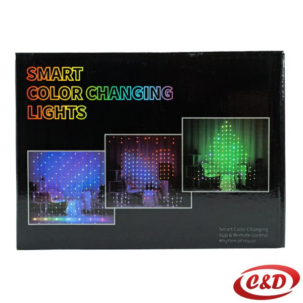 Lampice LED zavjesa/ledenice RGB 3 x 2 m - Slika 7