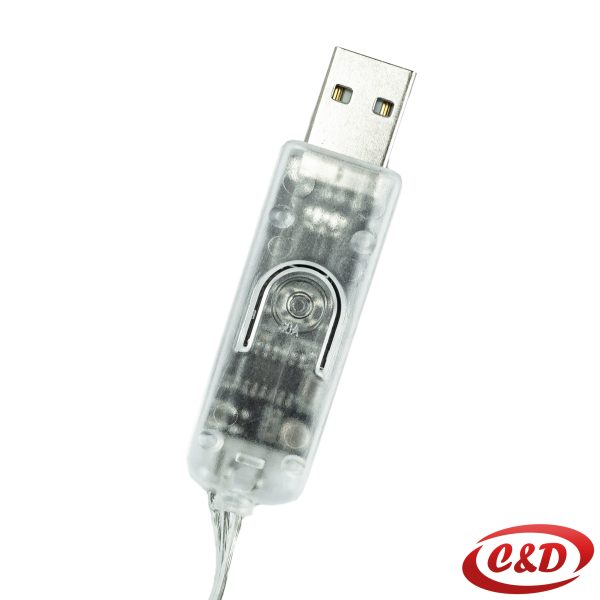 Lampice LED zavjesa/ledenice RGB 3 x 2 m - Slika 9