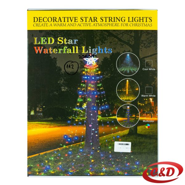 Lampice LED; VODOPAD; 3,5m - Slika 4